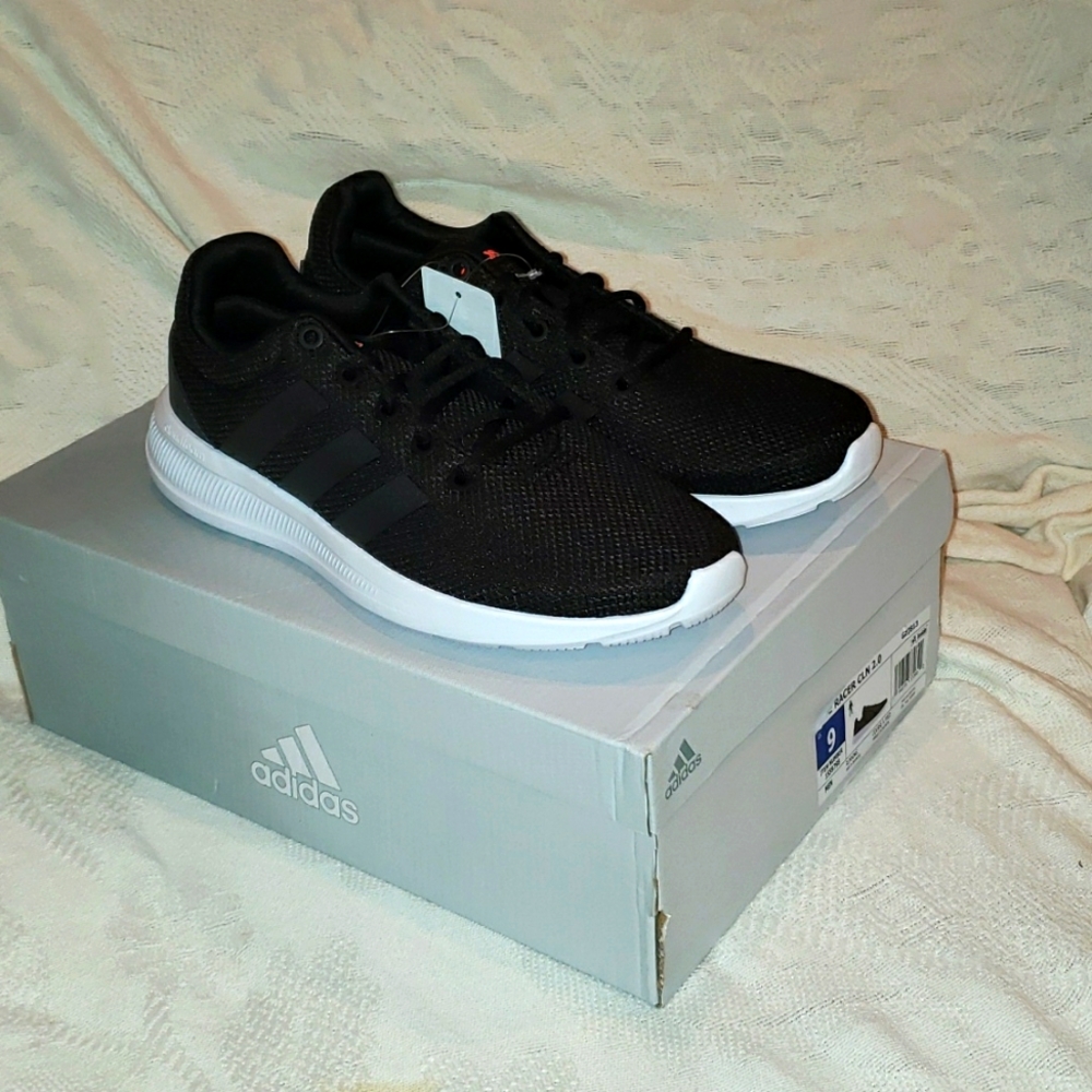 Brand New Men Adidas Shoe, Black Size 9